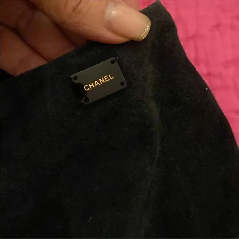 CHANEL sleek black